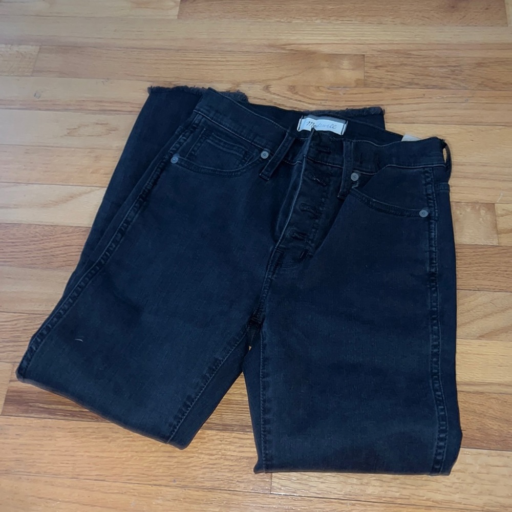 NWT Madewell Black 10” Jeans